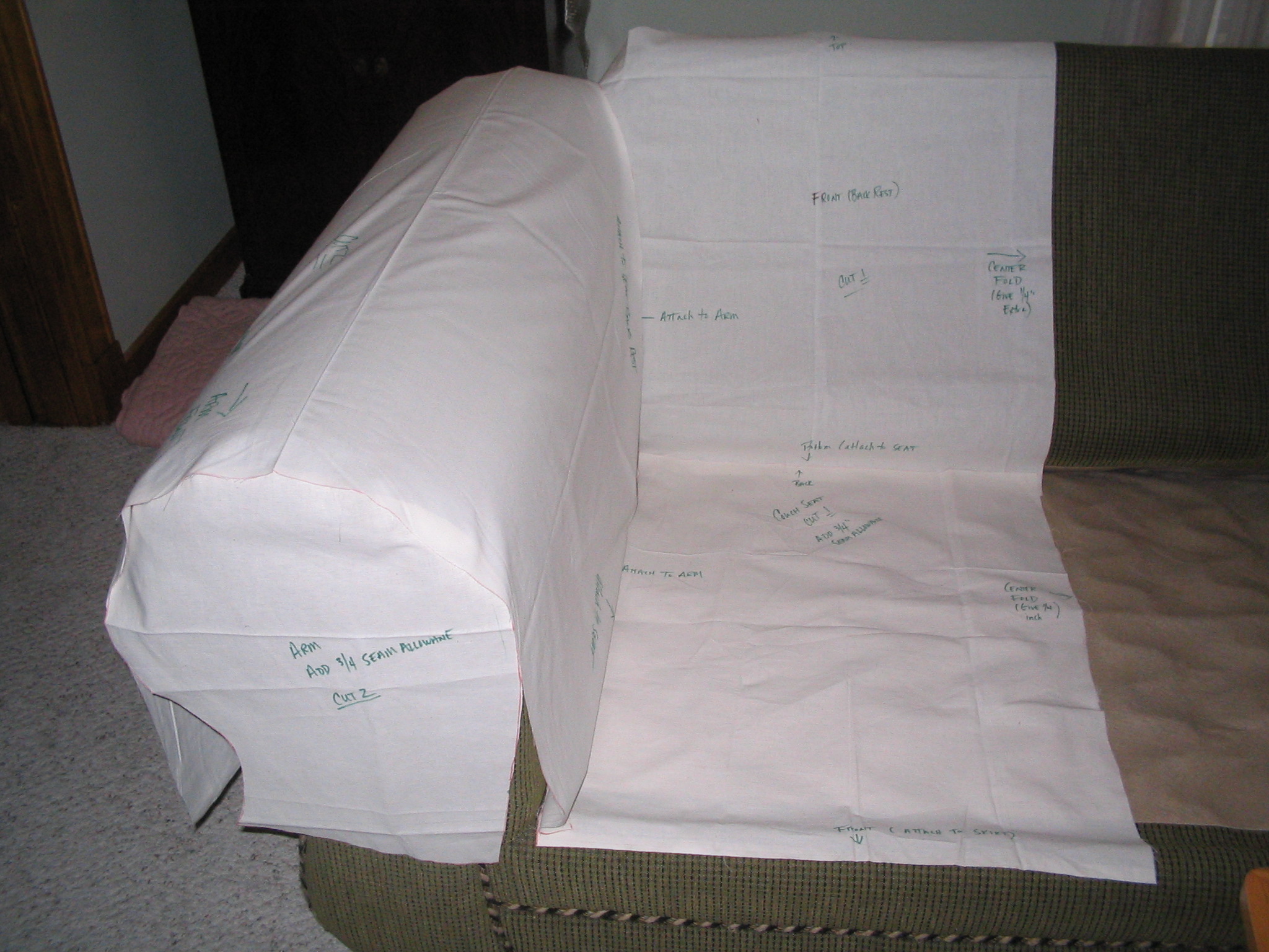 How to Sew a Loveseat or Couch Cover - Yahoo! Voices - voices